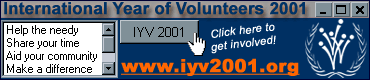 2001 - International Year of the Volunteer